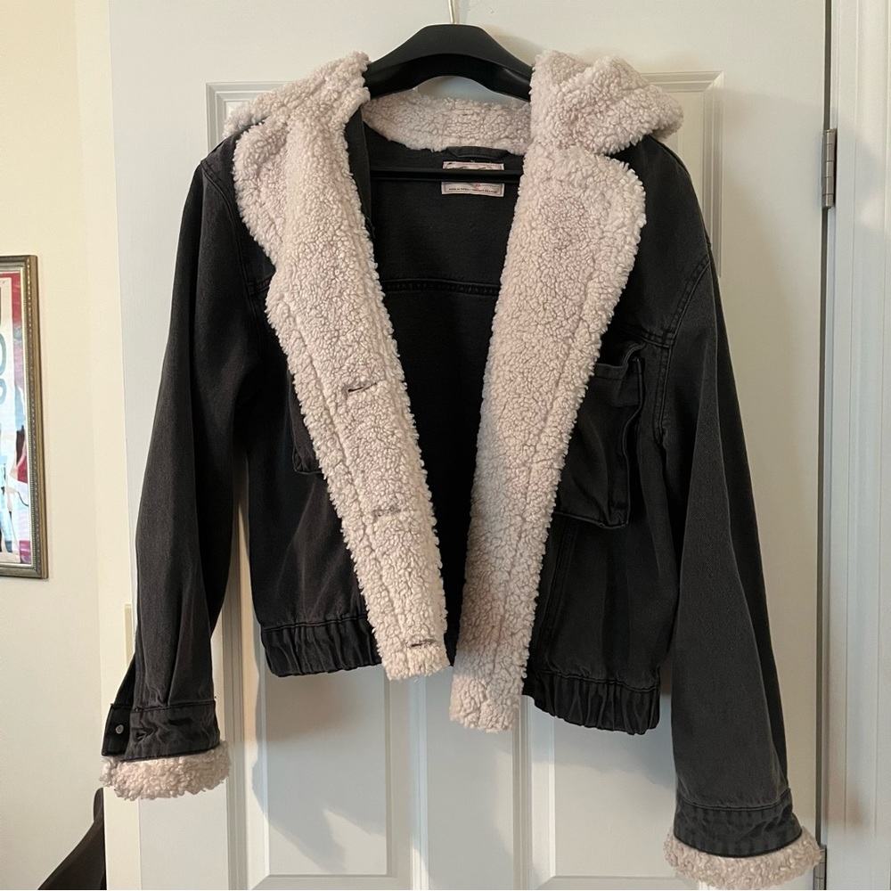 We the Free Sherpa Jean Jacket